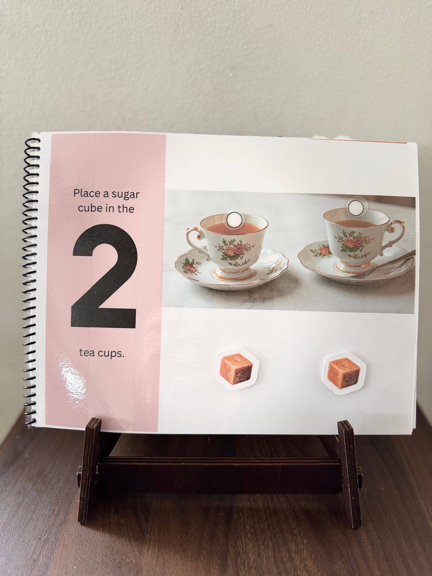 Tea Party Basics Montessori Busy Book (ages 1-3)