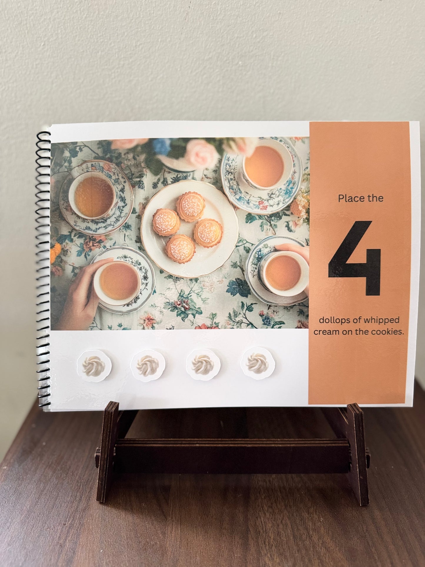 Tea Party Basics Montessori Busy Book (ages 1-3)