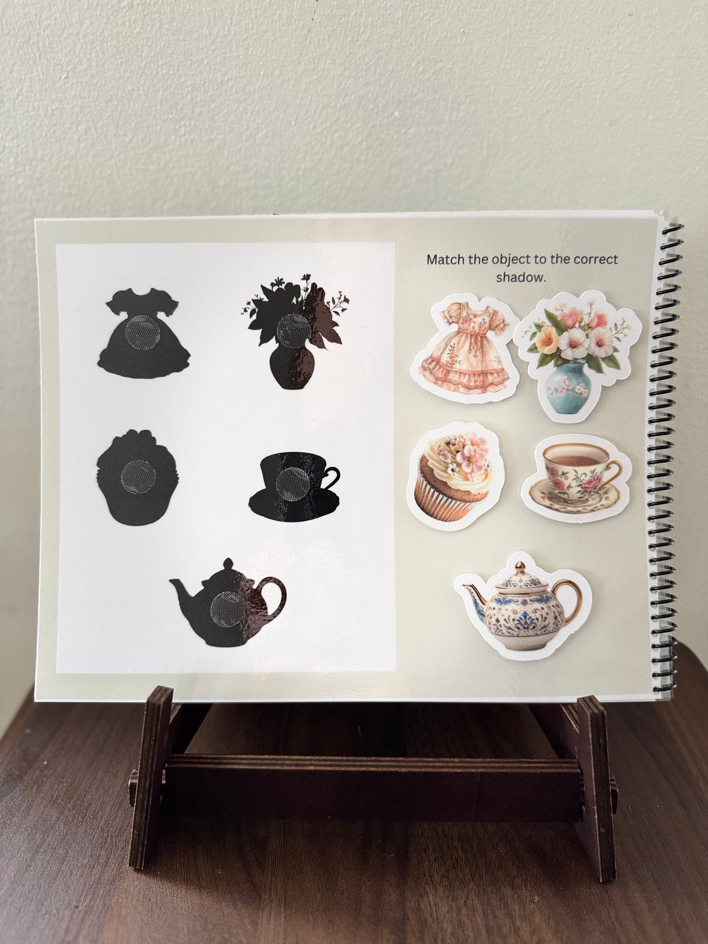 Tea Party Basics Montessori Busy Book (ages 1-3)