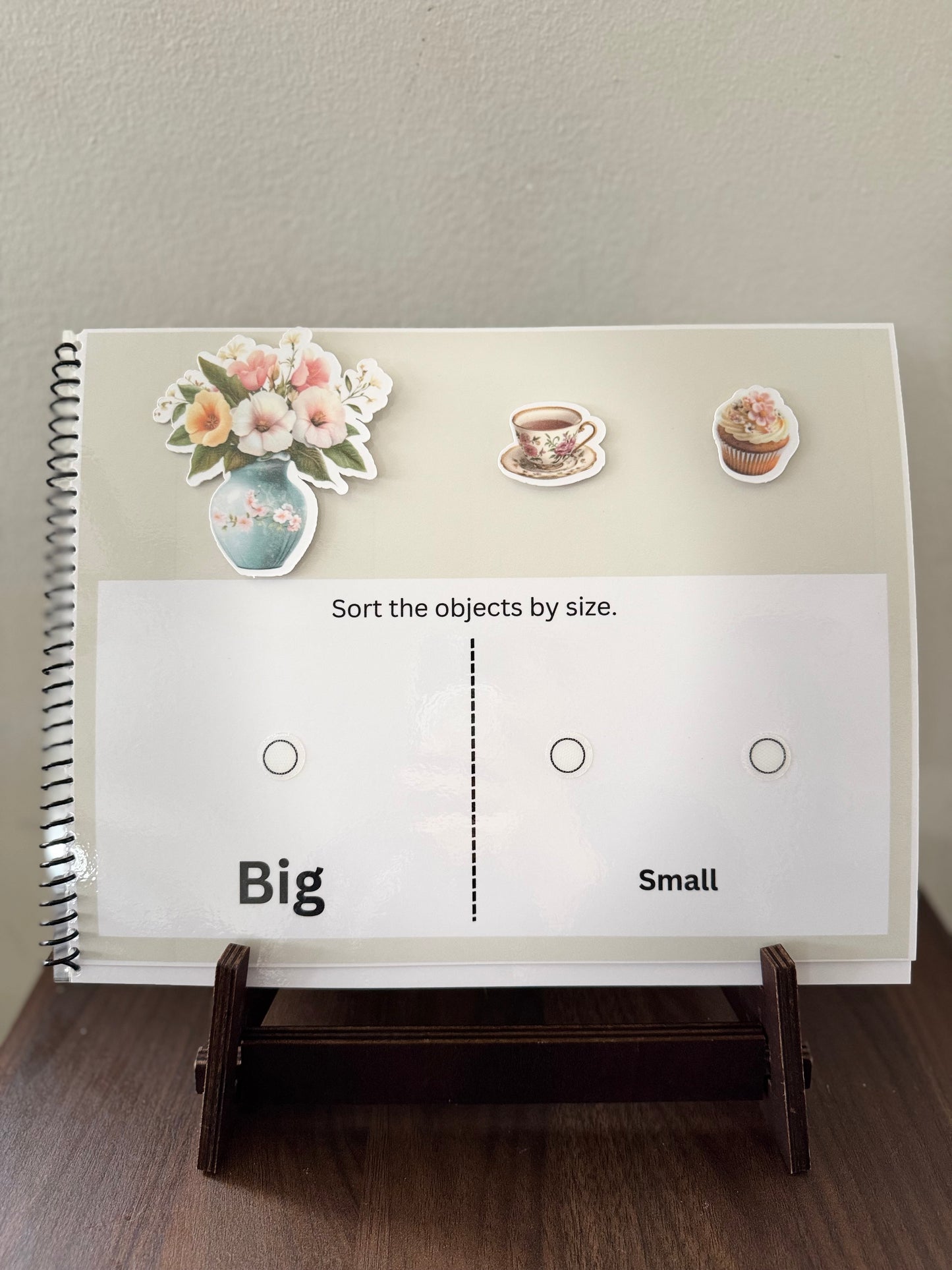 Tea Party Basics Montessori Busy Book (ages 1-3)