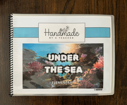 (ages 5-7) Under the Sea Roadtrip Book