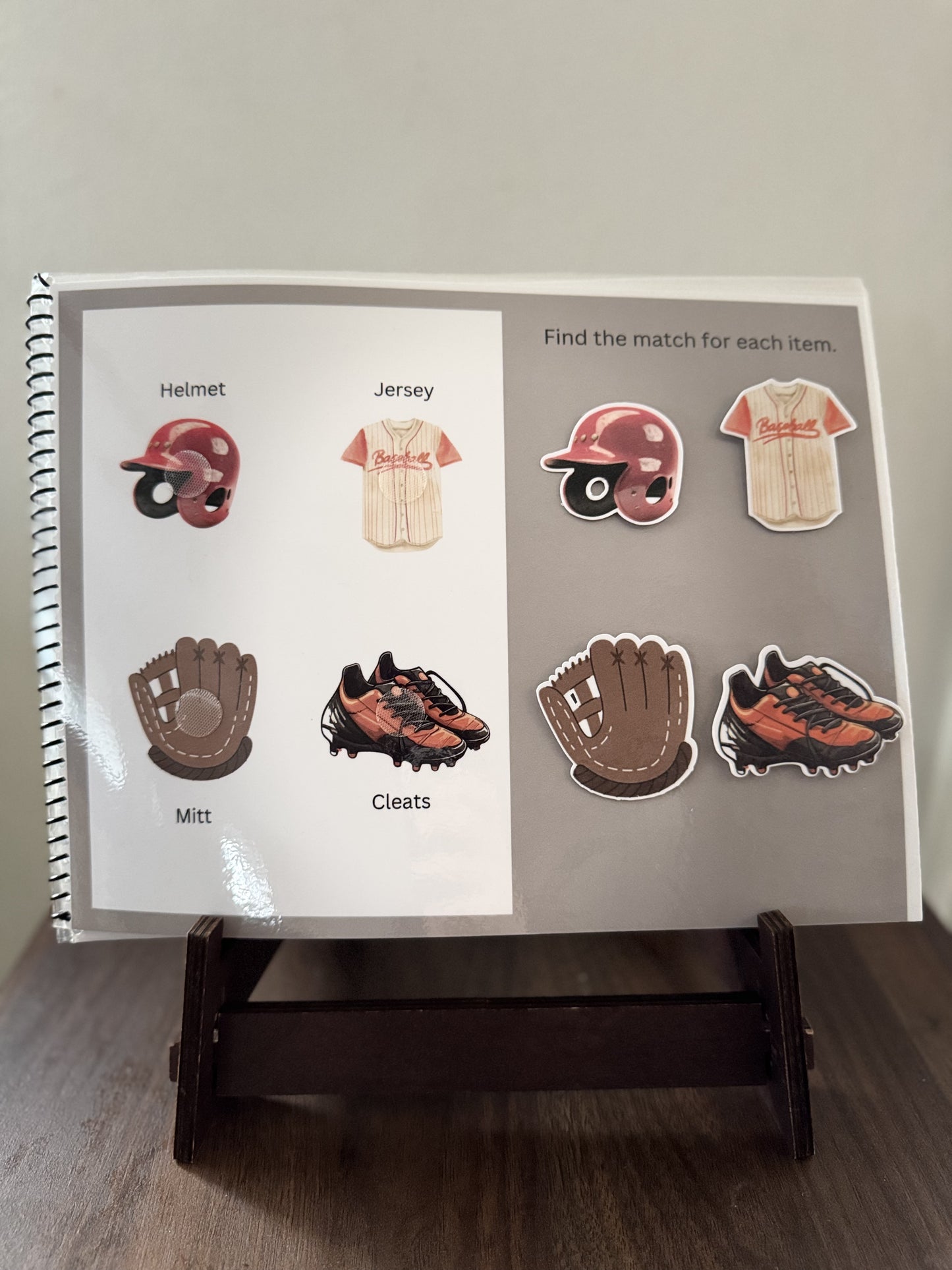 Baseball Busy Book (ages 3-5)