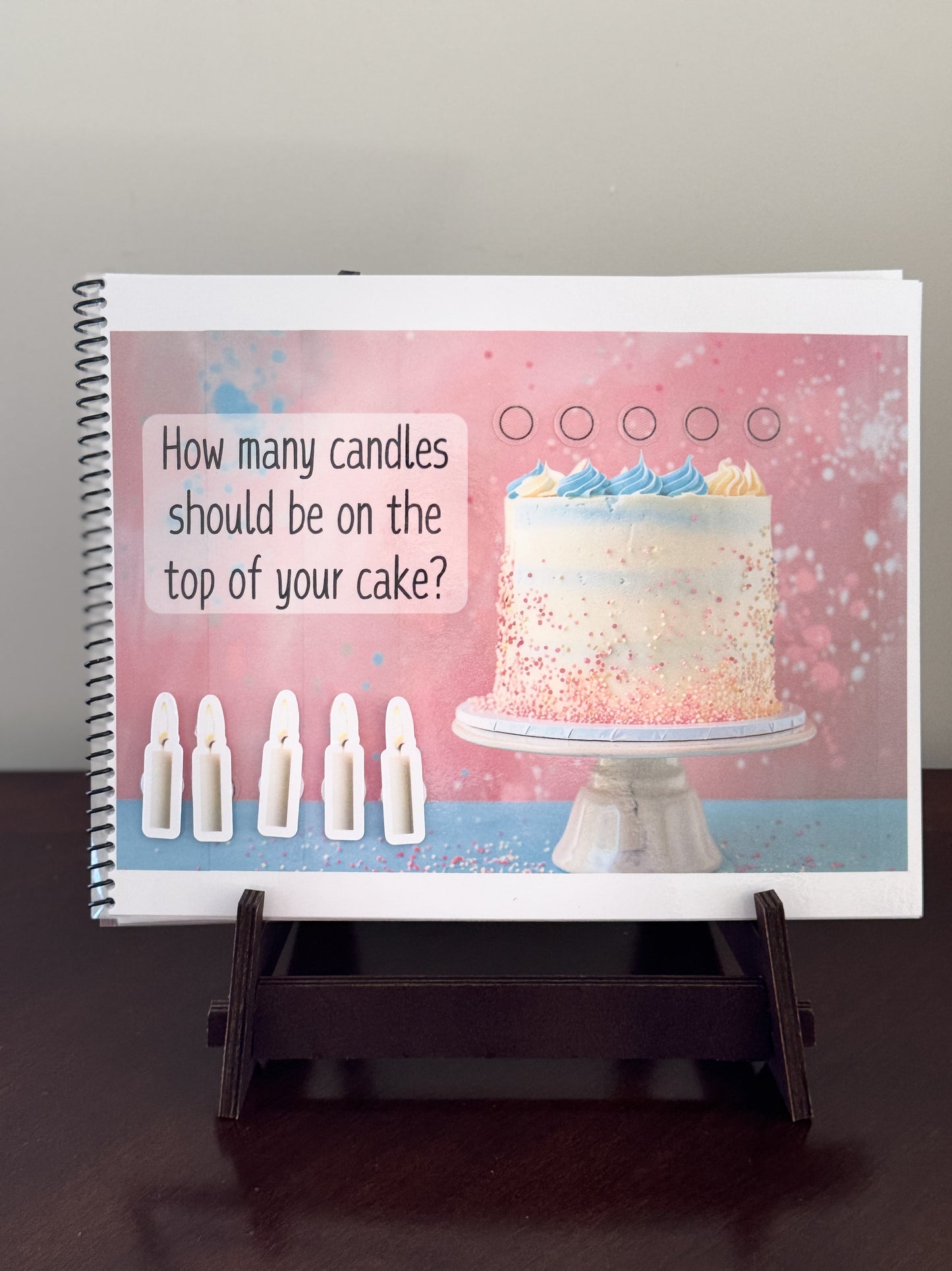 Birthday Busy Book (Personalized)