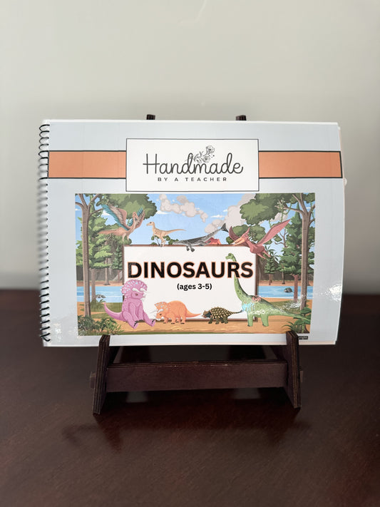 Dinosaur Busy Book (ages 3-5)