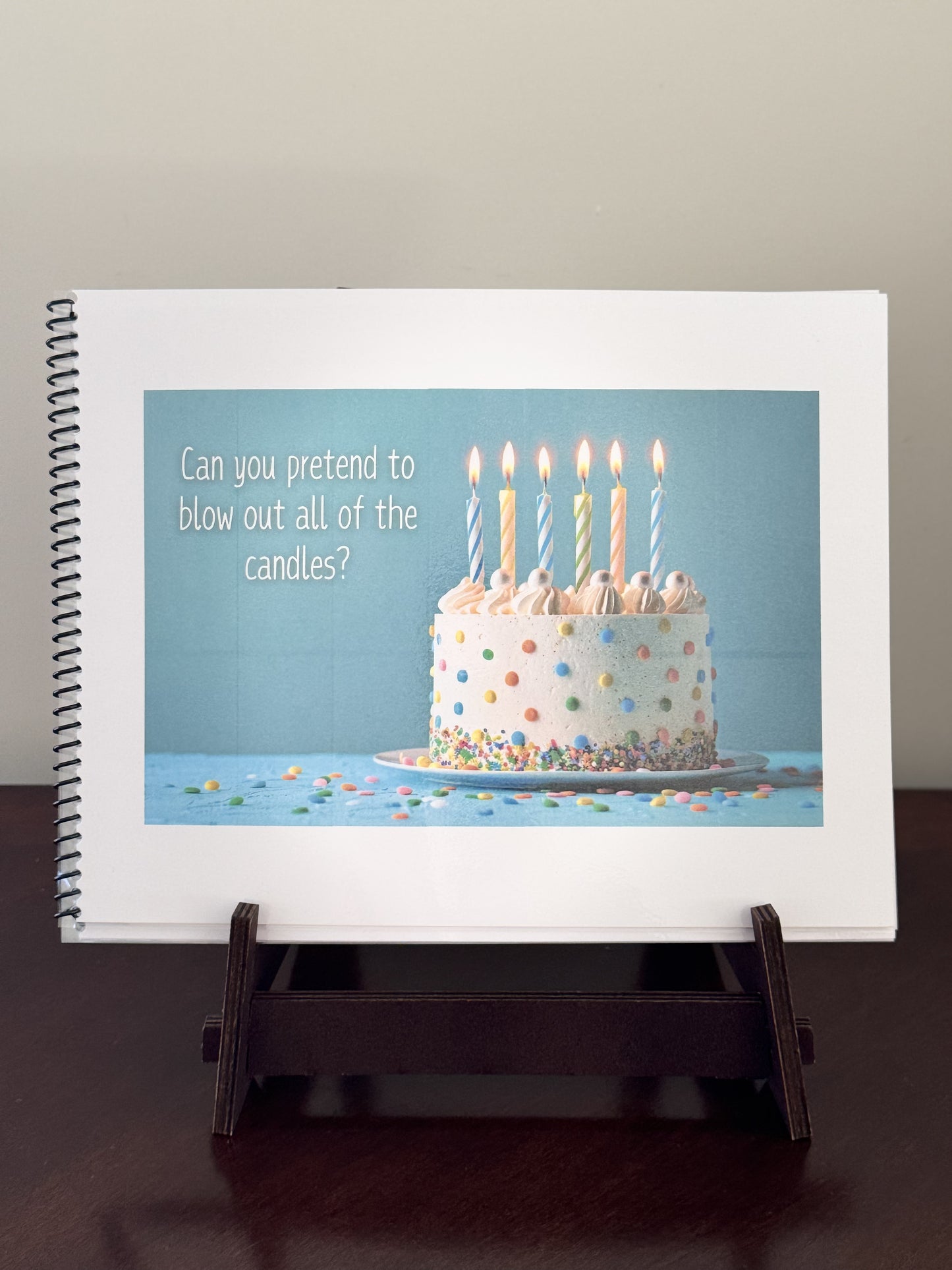 Birthday Busy Book (Personalized)