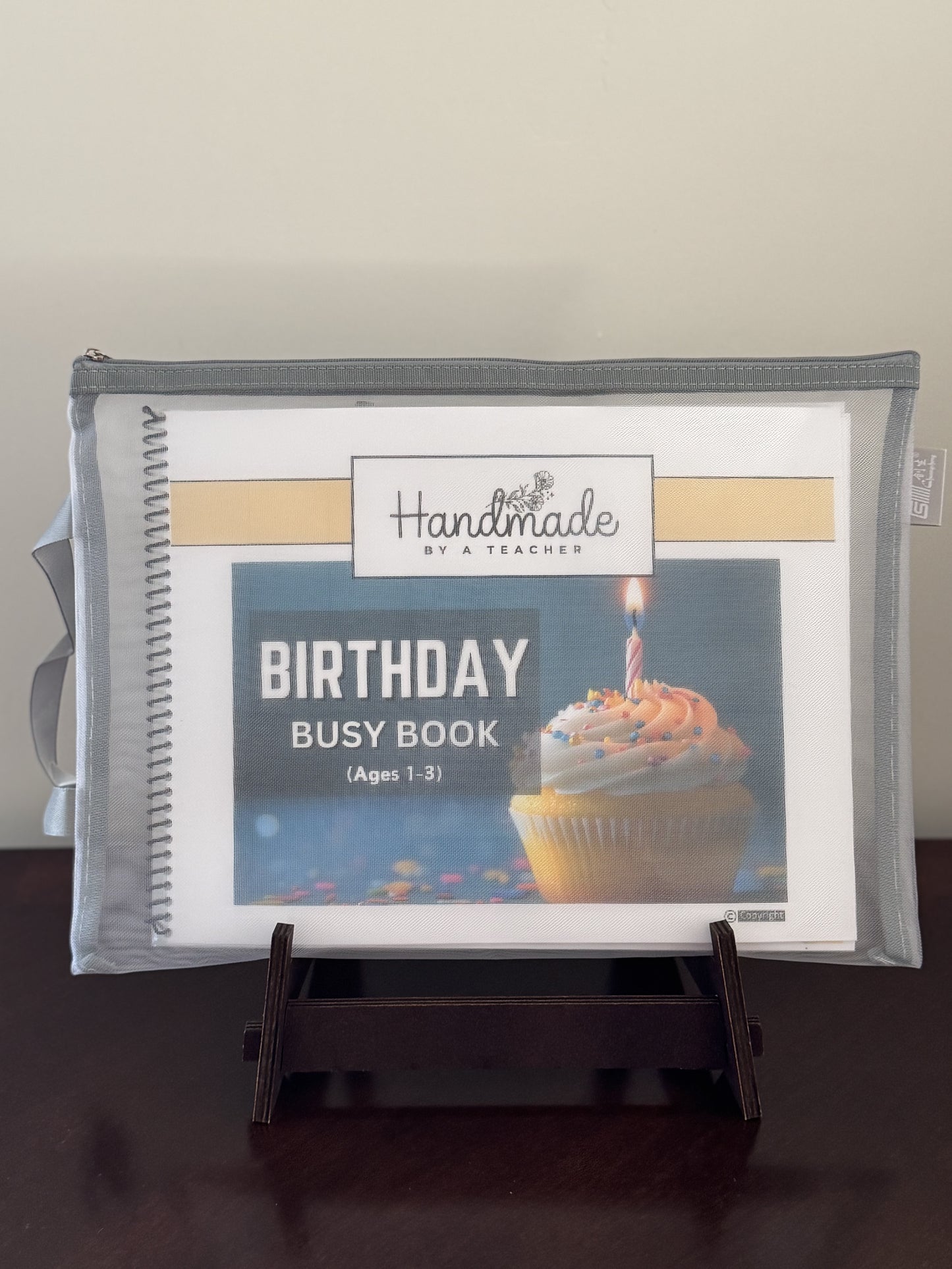 Birthday Busy Book (Personalized)