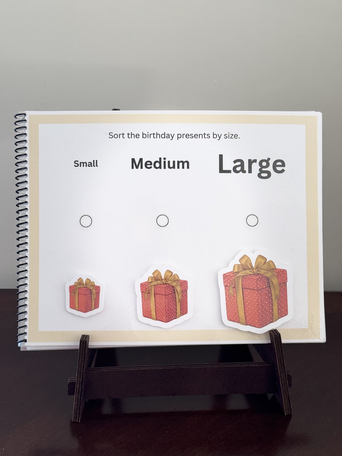 Birthday Busy Book (Personalized)