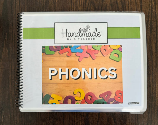 (ages 4-6) Phonics Busy Book