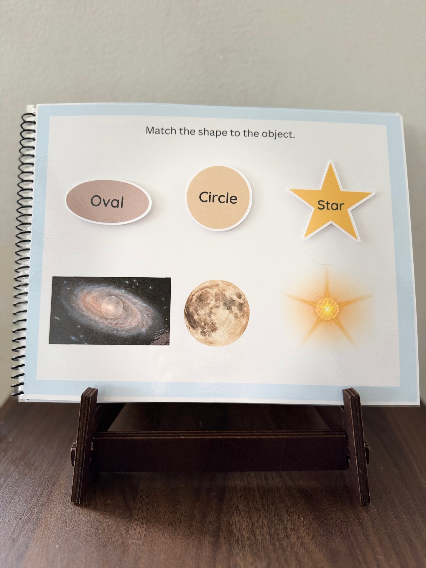 Solar System Basics Montessori Busy Books (ages 1-3)