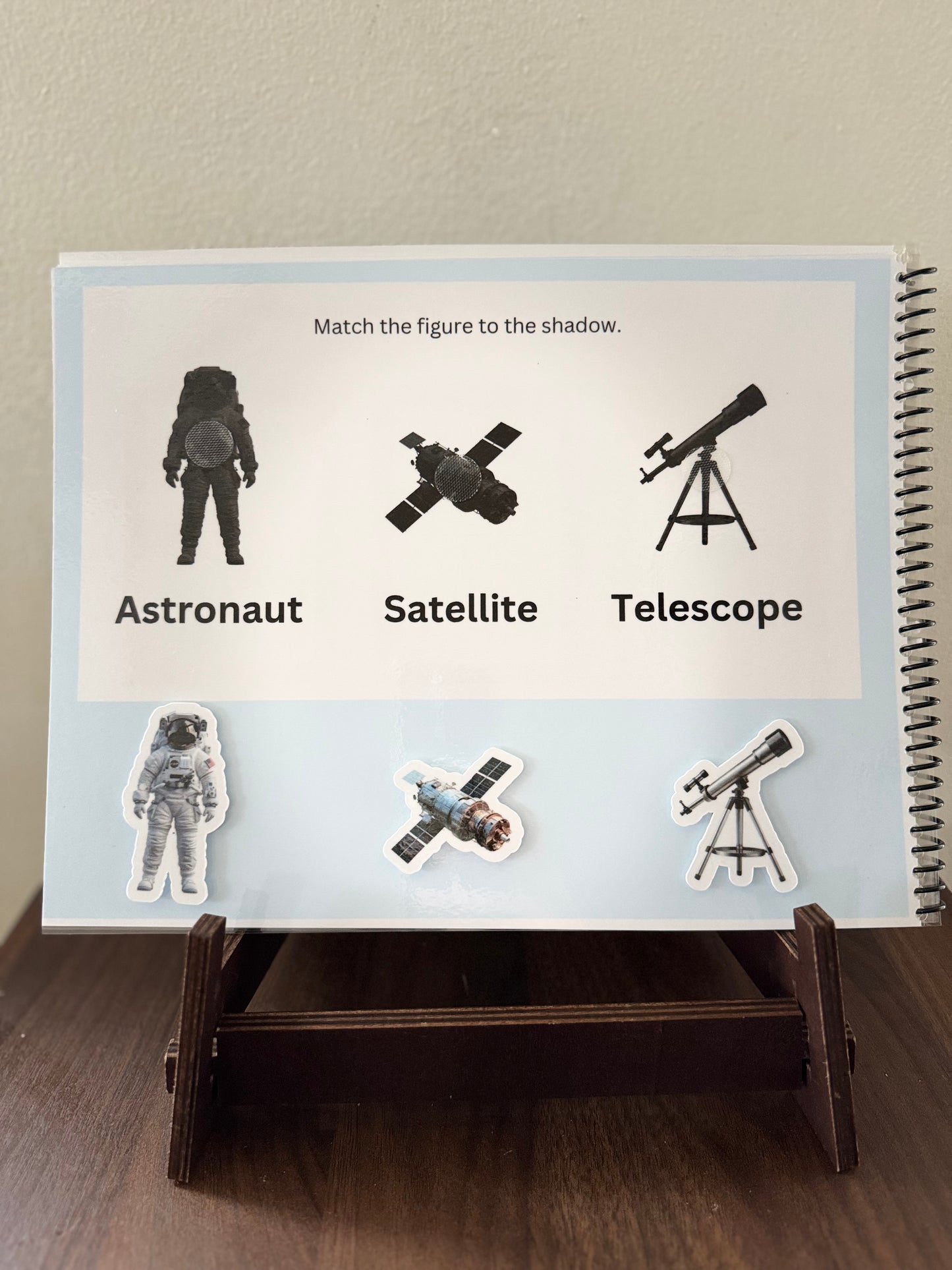 Solar System Basics Montessori Busy Books (ages 1-3)